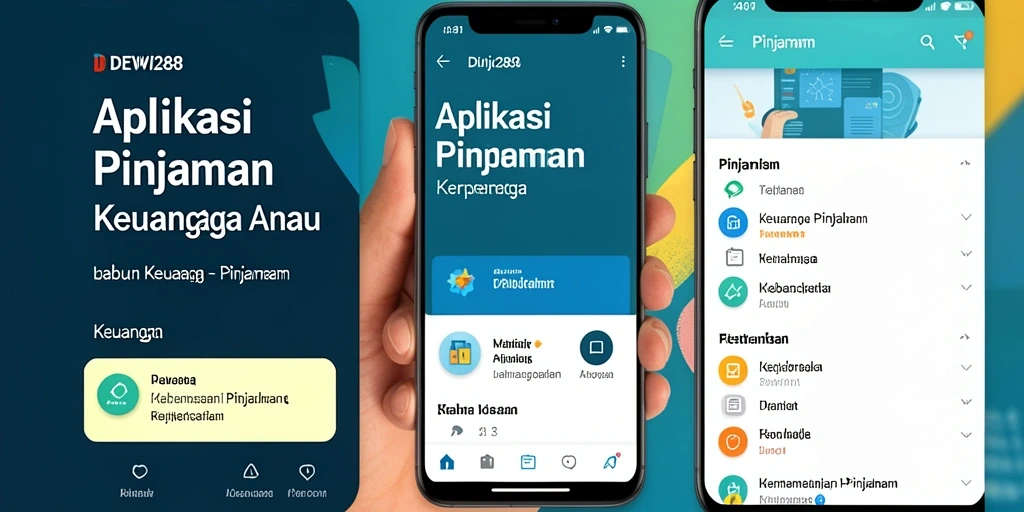 Tampilan antarmuka DEWI288 yang sederhana dan fungsional.