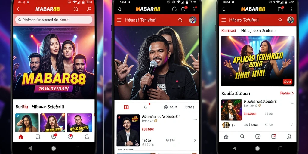 Tampilan antarmuka MABAR88 yang modern dan user-friendly.