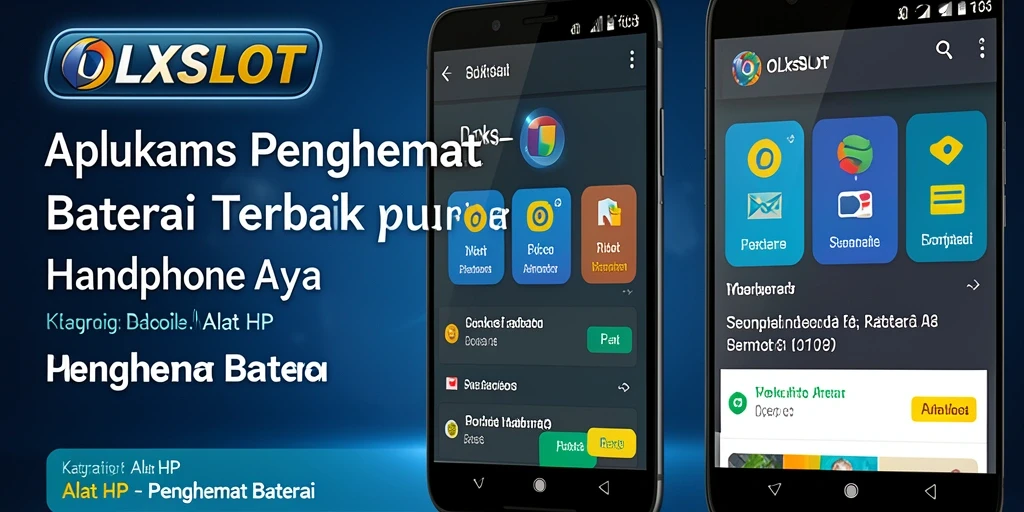 Screenshot utama OLXSLOT menampilkan antarmuka penghemat baterai yang ramah pengguna.