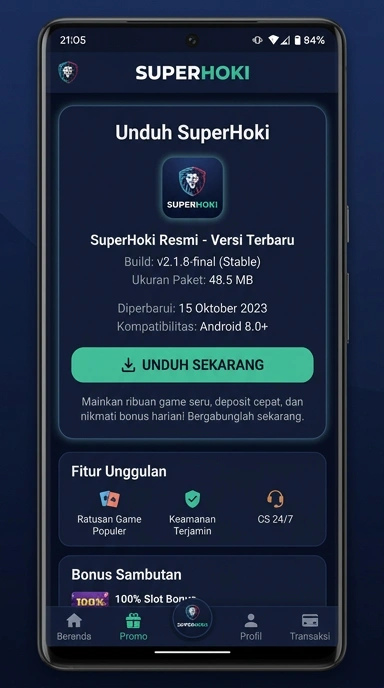 Panduan Unduh dan Instal APK Superhoki untuk Android
